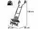 BlackStone TE-360 - Motozappa elettrica - 1050 W - 4 file di zappe