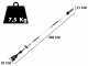 Makita DUX60 - Potatore a batteria 36V multifunzione con prolunga da 108cm - Batterie 2x18V 3Ah