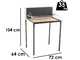 Famur BK7 Light - Barbecue a legna e carbone