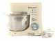BEPER - Impastarice planetaria - Ciotola da 4,5L in acciao inox - 3 ganci inclusi - 1000W