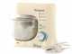 BEPER - Impastarice planetaria - Ciotola da 4,5L in acciao inox - 3 ganci inclusi - 1000W