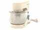 BEPER - Impastarice planetaria - Ciotola da 4,5L in acciao inox - 3 ganci inclusi - 1000W
