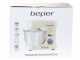 BEPER - Impastarice planetaria - Ciotola da 4,5L in acciao inox - 3 ganci inclusi - 1000W
