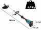 Makita DUX60 - Decespugliatore a batteria - 18V - 2x 5Ah