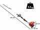 GeoTech GT-4 36 L - Tagliasiepi a scoppio su asta di prolunga - Lama da 56 cm