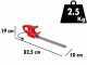 Wolf Garten LYCOS E/420H - Tagliasiepi elettrico con lama da 45 cm - 420W