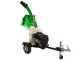 GreenBay GB-WDC 120 LE - Biocippatore a scoppio professionale motore Loncin G420FD da 15 HP
