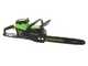 GreenWorks GD60CS40 - Elettrosega a batteria - 60V - Lama da 40cm - SENZA BATTERIE E CARICABATTERIE