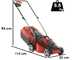 Einhell GE-CM 18/30 Li PXC - Tagliaerba a batteria -18V 4Ah - Taglio 30 cm