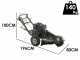 BlackStone SG 420 B&amp;S ES PRO - Fresaceppi - Motore B&amp;S XR2100 420cc - Ruota di taglio con 8 frese in carburo di tungsteno
