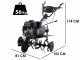 BlackStone MHB 1500 - Motozappa a scoppio a benzina da 212cc - 7 HP