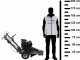 BlackStone SG 420 L - Fresaceppi - Motore Loncin da 420cc - Ruota di taglio con 8 frese in carburo di tungsteno