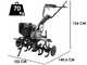 BlackStone MHG 2000 - Motozappa a scoppio a benzina da 212cc - 7 HP