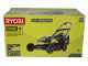 Ryobi RY18LMX40C-240 - Tagliaerba a batteria - 2x18V/4Ah - Taglio 40 cm