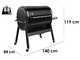 Weber Smoke Fire EX6 GBS - Barbecue a pellet