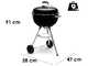 Weber Bar-B-Kettle 1231004 - Barbecue a carbone