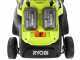 Ryobi Hybrid RY18LMH37A-225 - Tagliaerba a batteria - 2x36V/2.5Ah - Taglio 37 cm