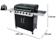 Char-Broil Convective 640B XL - Barbecue a gas