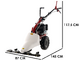 Eurosystems P55 - Motofalciatrice multifunzione bilama - Loncin 196 OHV