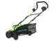 GreenWorks GD40SC38II - Arieggiatore a batteria - SENZA BATTERIA E CARICABATTERIA