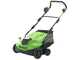 GreenWorks GD40SC38II - Arieggiatore a batteria - SENZA BATTERIA E CARICABATTERIA