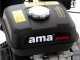 Motozappa AMA MTZ100G con motore a benzina da 212cc 7 HP - cambio marce 3+1
