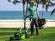 Greenworks GD60LM51SP - Tagliaerba semovente a batteria - SENZA BATTERIA E CARICABATTERIA