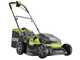 Ryobi Hybrid RY18LMH37A-250 - Tagliaerba a batteria - 2x18V/5Ah - Taglio 37 cm