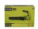 Ryobi RY36BLA-0 - Soffiatore per foglie Turbojet - SENZA BATTERIA E CARICABATTERIE