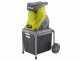 Ryobi RSH2545B - Biotrituratore elettrico - Cesto da 40L - Diametro di taglio da 45 mm - 2500 W