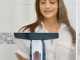Bosch GlassVAC - Lavavetri elettrico a batteria - con 2 testine e spruzzino