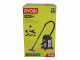 Ryobi R18WDV-0 - Bidone aspiratutto a batteria per solidi e liquidi - 18V - 4Ah - bidone 18 lt