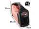 GeoTech WM-200 F - Saldatrice inverter a elettrodo a corrente continua - 200A - con Kit MMA