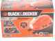 Black &amp; Decker ASI200-XJ - Compressore aria elettrico portatile monofase, oil-less - Max 8 bar