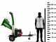 GreenBay GB-WDC 120 HE - Biotrituratore a scoppio - Motore Honda GX390