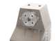 Fimar TC22TS - Tritacarne elettrico - 230 V - 1.5 HP - Gruppo macinazione in alluminio - Con inversione di marcia