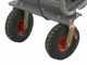 Geotech CAR 300T-T PLUS - Carriola elettrica a batteria 40V 6Ah