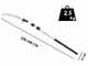 Verdemax Segaccio + asta telescopica 3 sezioni cm 190-500