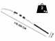 Verdemax - Segaccio + asta telescopica 3 sezioni cm 130-310