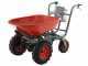 Geotech CAR 300T-100 - Carriola elettrica a batteria 40V 6Ah con cassone ribaltabile