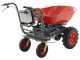 Geotech CAR 300T-100 - Carriola elettrica a batteria 40V 6Ah con cassone ribaltabile