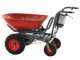Geotech CAR 300T-100 - Carriola elettrica a batteria 40V 6Ah con cassone ribaltabile