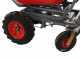 Geotech CAR 300T-100 - Carriola elettrica a batteria 40V 6Ah con cassone ribaltabile