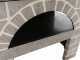 Forno a legna per pizza da esterno Pulcinella Stone Grigio - 4 pizze