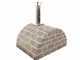 Forno a legna per pizza da esterno Family Stone Grigio - 4 pizze