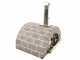 Forno a legna per pizza da esterno Family Stone Grigio - 4 pizze