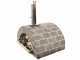 Forno a legna per pizza da esterno Family Stone Grigio - 4 pizze