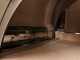 Forno a gas e a legna per pizza da esterno Family Rosso - per 4 pizze
