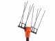 Jolly Italia V50X - Abbacchiatore elettrico a batteria - 36V - con asta da 2,3 mt e prolunga Step-Up