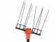 Jolly Italia V50X - Abbacchiatore elettrico a batteria - 36V - con asta da 2,3 mt e prolunga Step-Up